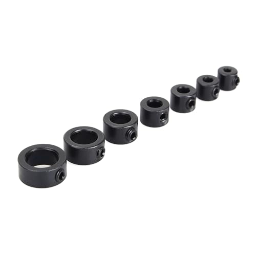 8-teiliges Set 3-12 Mm Bohrer-Locator Tiefenanschlagringe Ringpositionierer mit Sechskantschlüssel, Kohlenstoffstahl von Prevessel