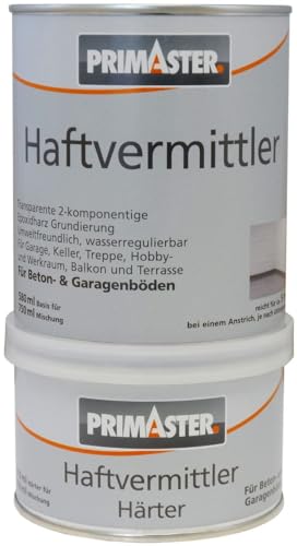 Primaster Haftvermittler 750ml Farblos inkl. Härter Epoxidharz-Grundierung von Primaster