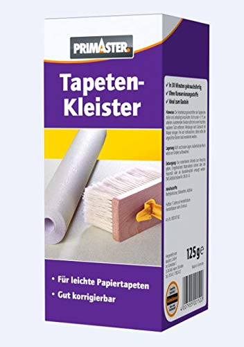 Primaster Tapetenkleister 125g Kleister für Papiertapeten gut korrigierbar von Primaster