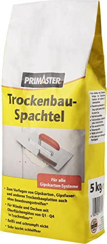 Primaster Trockenbau- Spachtel 5 kg Spachtelmasse Trockenbau Spachtel von Primaster