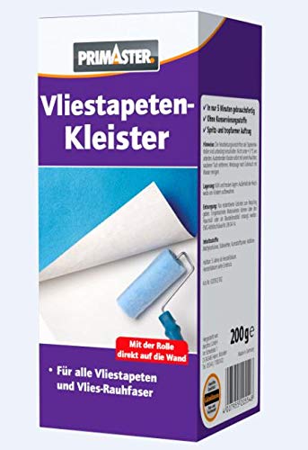 Primaster Vliestapetenkleister Tapetenkleister 200g Kleister für Vliestapeten von Primaster