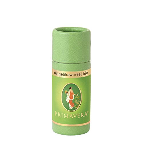 PRIMAVERA Ätherisches Öl Angelikawurzel bio 1 ml - Aromaöl, Duftöl, Aromatherapie - entkrampfend, kräftigend, wärmend - vegan von Primavera