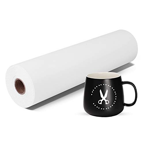 Prime Vinyl MattWeiß Plotterfolie Vinyl für Cricut- 30,5cm x 1677,5cm (55Fuß) Vinylfolie Plotter Rollen, Vinyl für Cri-cut, Silhouette Cameo, Wohnkultur von Prime Vinyl