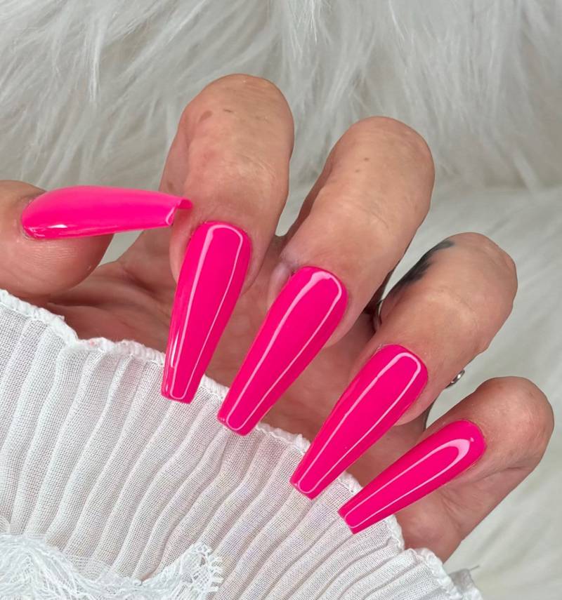 Press On Nails Magenta Pink von PrincessNails01