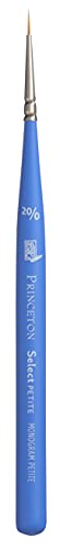 Princeton Tec Princeton Artist Brush Select Synthetik-Pinsel, klein, Monogramm, Größe 20/0, Synthetisch, Gr von Princeton