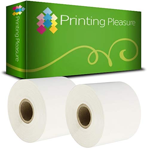 Printing Pleasure 2 x S0929110 Rollen Etiketten kompatibel für Dymo LabelWriter 4XL | 62mm x 106mm | 250 Stück | Namensschilder groß | Nicht klebend von Printing Pleasure