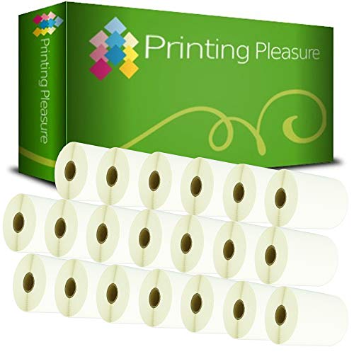 Printing Pleasure 20x Thermo Etiketten 100mm x 210mm (200 Stück/Rolle) für Zebra, Toshiba, Citizen, Eltron, Orion, UPS von Printing Pleasure