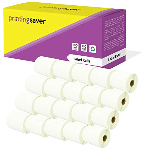 20 Rollen 100mm x 210mm Thermodirekt-Etiketten kompatibel für Zebra GK420d GK420t GC420d GX420d GX420t GC420t GX430t GT800 LP2844 TLP 2844 Citizen CL-S521 CL-S621 CL-S631 (200 Etiketten pro Rolle) von Printing Saver