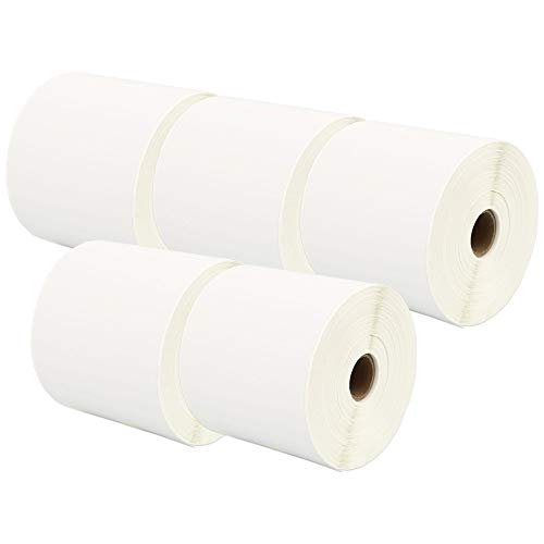 5 Rollen 100mm x 150mm Thermodirekt-Etiketten kompatibel für Zebra GK420d GK420t GC420d GX420d GX420t GC420t GX430t GT800 LP2844 TLP 2844 Citizen CL-S521 CL-S621 CL-S631 (500 Etiketten pro Rolle) von Printing Saver