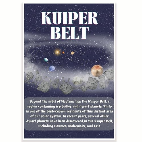 Kuiper Belt Definition Klassenzimmer-Poster – Wissenschaftsklassen-Poster – 30,5 x 45,7 cm – Klassenzimmer-Dekor – Klassenzimmer-Dekor – CPS0696 von Printlabz