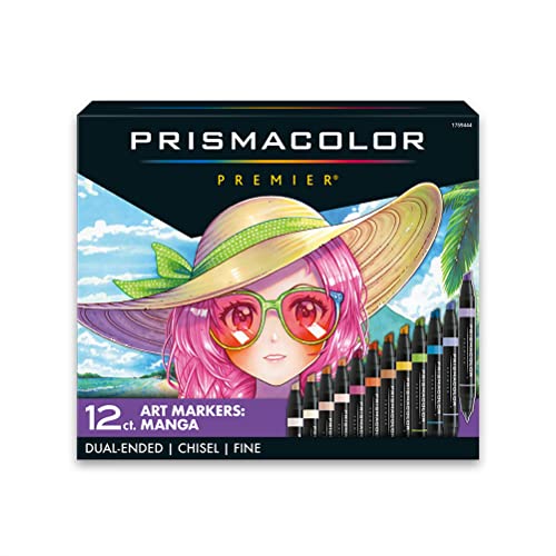 Prisma Marker Set / 12 Manga von PRISMACOLOR