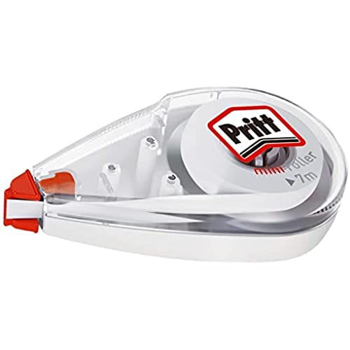 Pritt Mini-Roller, Korrekturroller zum Löschen und Korrekturen, flexibler Aufsatz, ideal für alle Mäppchen, 10 Stück von Pritt