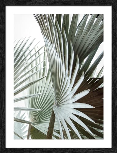 Pro-Art gerahmtes Wandbild Slim Scandic Jungle Leaves III, 42,5x32,5 cm von Pro-Art