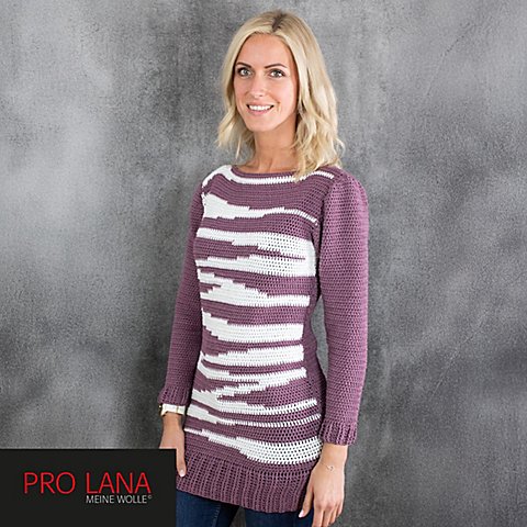 Häkelanleitung – Häkelpulli aus Pro Lana Cotton Mix von Pro Lana