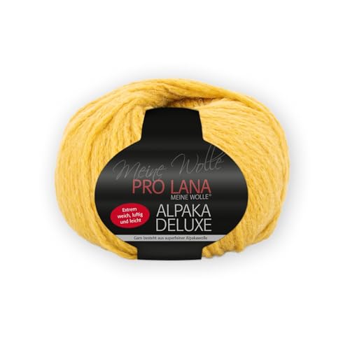 PRO LANA Alpaka Deluxe 22 - gelb von PRO LANA