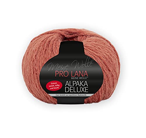 PRO LANA Alpaka Deluxe - Farbe: Rost (28) - 50 g/ca. 150 m Wolle von PRO LANA