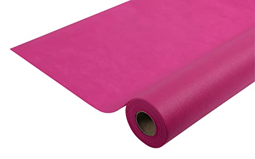 Pronappe Tischdecke R780653I 5er Pack Einweg-Tischdecken aus Spunbond-Vlies Länge 6m Breite 1,20m (pro Rolle) Farbe Hortensie Reißfestes, wasserabweisendes und abwischbares Material von Pro Nappe