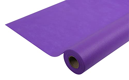 Pronappe Tischdecke R782040I Einweg-Tischdecke aus Spunbond-Vlies Länge 20m Breite 1,20m (pro Rolle) Farbe Pflaume Reißfestes, wasserabweisendes und abwischbares Material von Pro Nappe