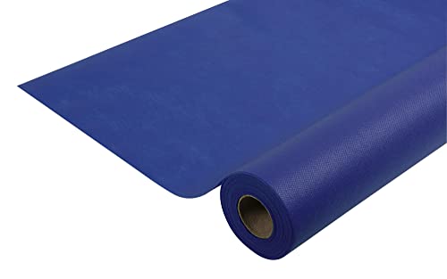 Pronappe Tischdecke R782046I Einweg-Tischdecke aus Spunbond-Vlies Länge 20m Breite 1,20m (pro Rolle) Farbe marineblau Reißfestes, wasserabweisendes und abwischbares Material von Pro Nappe