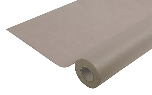 Pronappe Tischdecke R782554I Einweg-Tischdecke aus Spunbond-Vlies Länge 25m Breite 1,20m (pro Rolle) Farbe Kork Reißfestes, wasserabweisendes und abwischbares Material von Pro Nappe