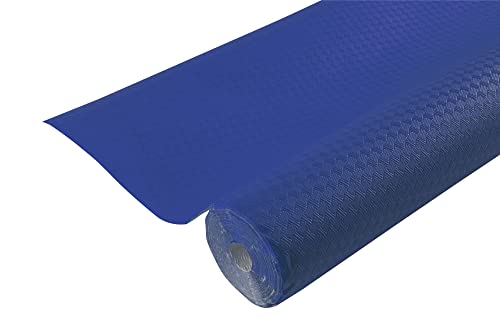 Pronappe Tischdecke 802019I Einweg-Tischdecke aus geprägtem Papier, einzigartige, ästhetische und tiefe Prägung Länge 20m Breite 1,20m (pro Rolle) Farbe marineblau, Marine-blau von Pro Nappe