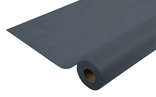 Pronappe Tischdecke R782033I Einweg-Tischdecke aus Spunbond-Vlies Länge 20m Breite 1,20m (pro Rolle) Farbe Anthrazit Reißfestes, wasserabweisendes und abwischbares Material von Pro Nappe