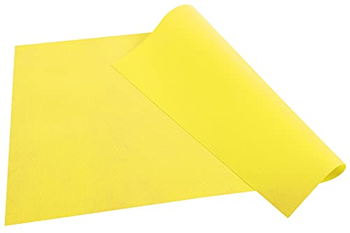 Pronappe Tischdecke S340124I 100er Pack Tischset aus Spunbond-Vlies Reißfestes, wasserabweisendes und abwischbarer Stoff 30 x 40 Farbe gelb hergestellt in Frankreich von Pro Nappe