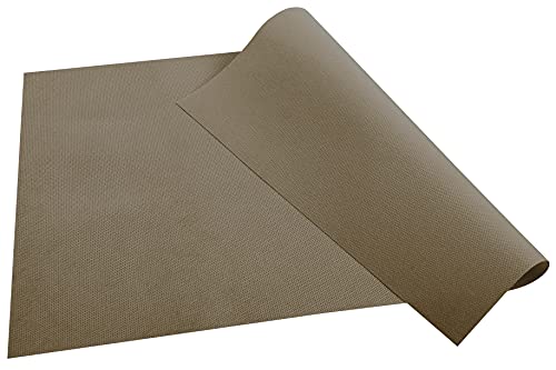 Pronappe Tischdecke S340134I 100er Pack Tischset aus Spunbond-Vlies Reißfestes, wasserabweisendes und abwischbarer Stoff 30 x 40 Farbe Taupe hergestellt in Frankreich von Pro Nappe