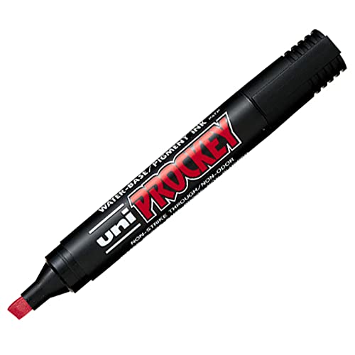 uni-ball Permanent-Marker PROCKEY (PM-126), rot VE=1 von Prockey