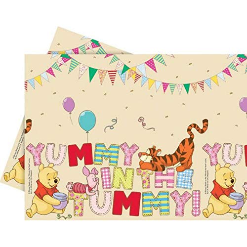 Disney Winnie the Pooh Alphabet Tischdecke Kindergeburtstag von Procos