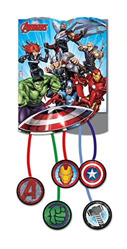 Procos 87977 - Pinata Mighty Avengers, Marvel, Kindergeburtstag, Mottoparty von Procos