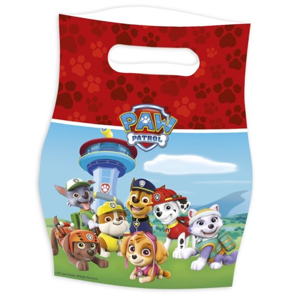 Paw Patrol Tütchen, 6 Stk, 16cmx23cm von Procos