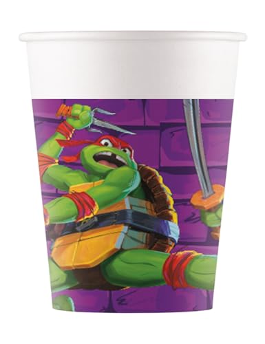 Procos 8 Becher Teenage Mutant Ninja Turtles von Procos