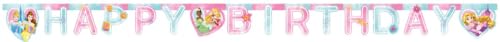 Procos - Geburtstagsbanner Happy Birthday Disney Princess Live Your Story aus FSC-Papier, 93852 von Procos