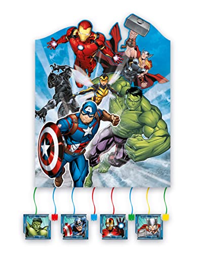Procos - Pinata Pinata aus Papier Marvel Avengers Infinity Stones, mehrfarbig, 94088 von Procos