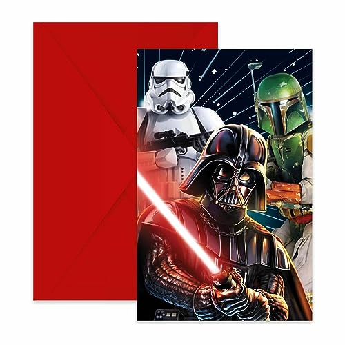 Procos Star Wars Galaxy 6 Einladungskarten von Procos