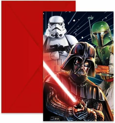 Procos Star Wars Galaxy 6 Einladungskarten von Procos