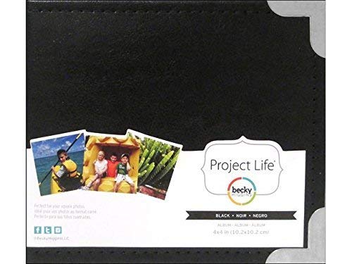 AMC Project Life Album 4x4 Leder schwarz von Project Life