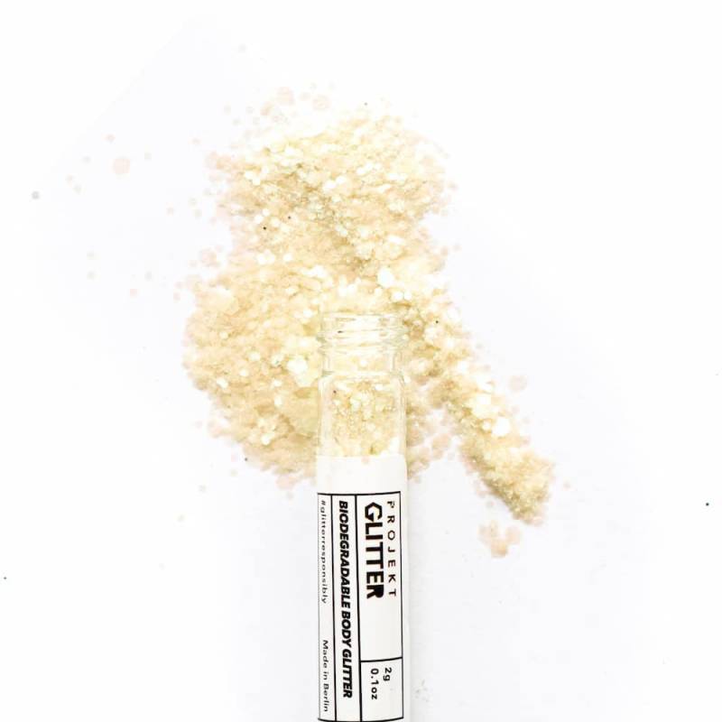 Coconut Crush // Biologisch Abbaubarer Glitzer von ProjektGlitter