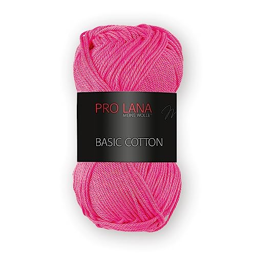 PRO LANA Basic Cotton - Farbe: 36-50 g/ca. 125 m Wolle von PRO LANA