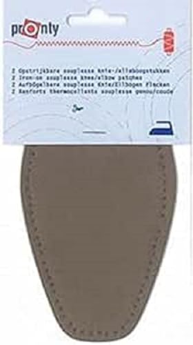 Pronty 101.010.030 Patches, Suede, Beige, One Size, 2 von Pronty