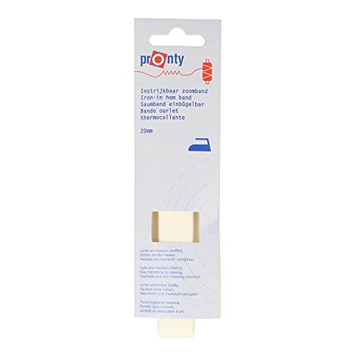 Pronty 930900000 HemTape, Weiss, 20 mm von Pronty