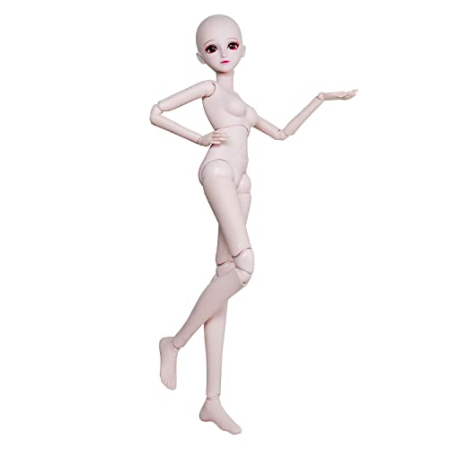 Proudoll 1/3 BJD Puppe Puppenkörper 60cm 24Inches Kugelgelenk SD Puppen Gelenke Bewegen PVC DIY (Frances) von Proudoll