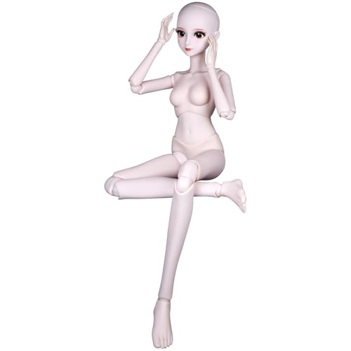 Proudoll 1/3 BJD Puppenkörper, 60 cm, Kugelgelenk, SD-Puppen, Gelenke, PVC, DIY (Gloria) von Proudoll