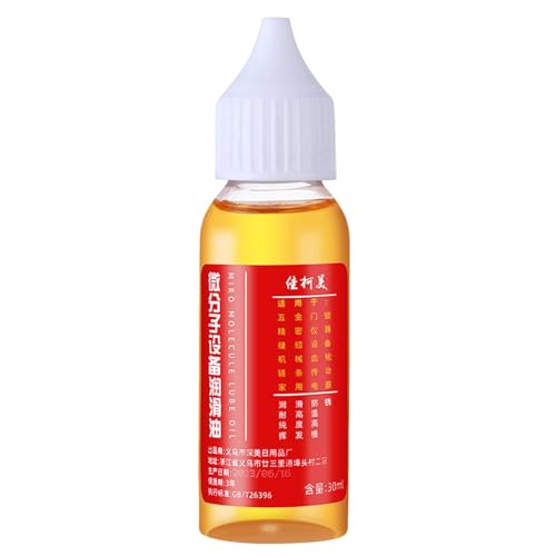 30 Ml Schmiermittel Für Türscharniere,Schmiermittel Für Quietschende Türscharniere,Nähmaschinenöl Haarschneidemaschinenöl, Geruchloses Und Reibungsminderndes Trimmeröl, Leichtes Rasier von Proypiax