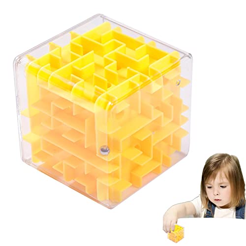 Proypiax Labyrinthball, Würfellabyrinthspielzeug | Dimensionspuzzle-Labyrinth-Würfel für Kinder - Puzzle-Ball, magische Denksport-Spielkugel, pädagogisches Puzzle-Spielzeug für von Proypiax