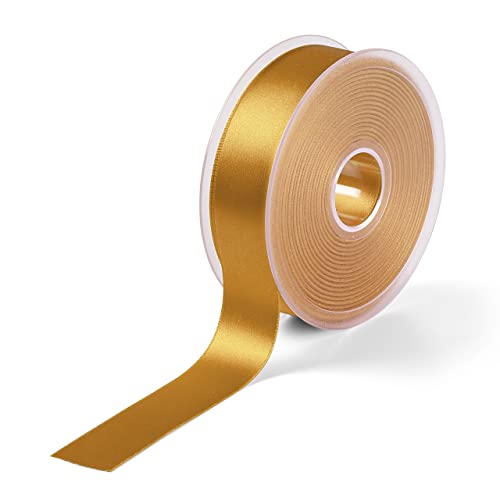 982097 Satinband 25 mm altgold von Prym