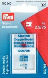 Doppel-Nähm.-Nadel 130/705 STRETCH 75/2,5mm von Prym