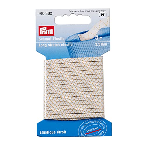 Prym elastisch, Polyester, Weiss, 3,5 mm, 5 m von Prym