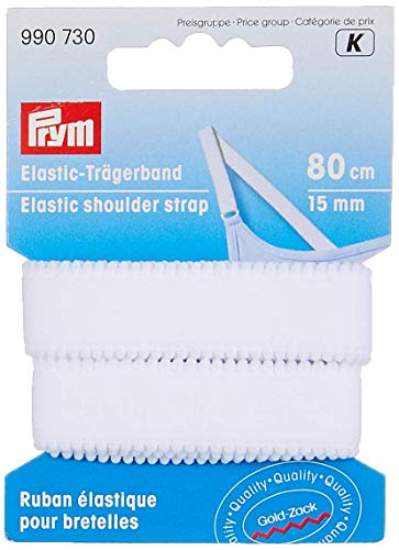 PRYM 990730 Elastic Schultergurte, weiß von Prym